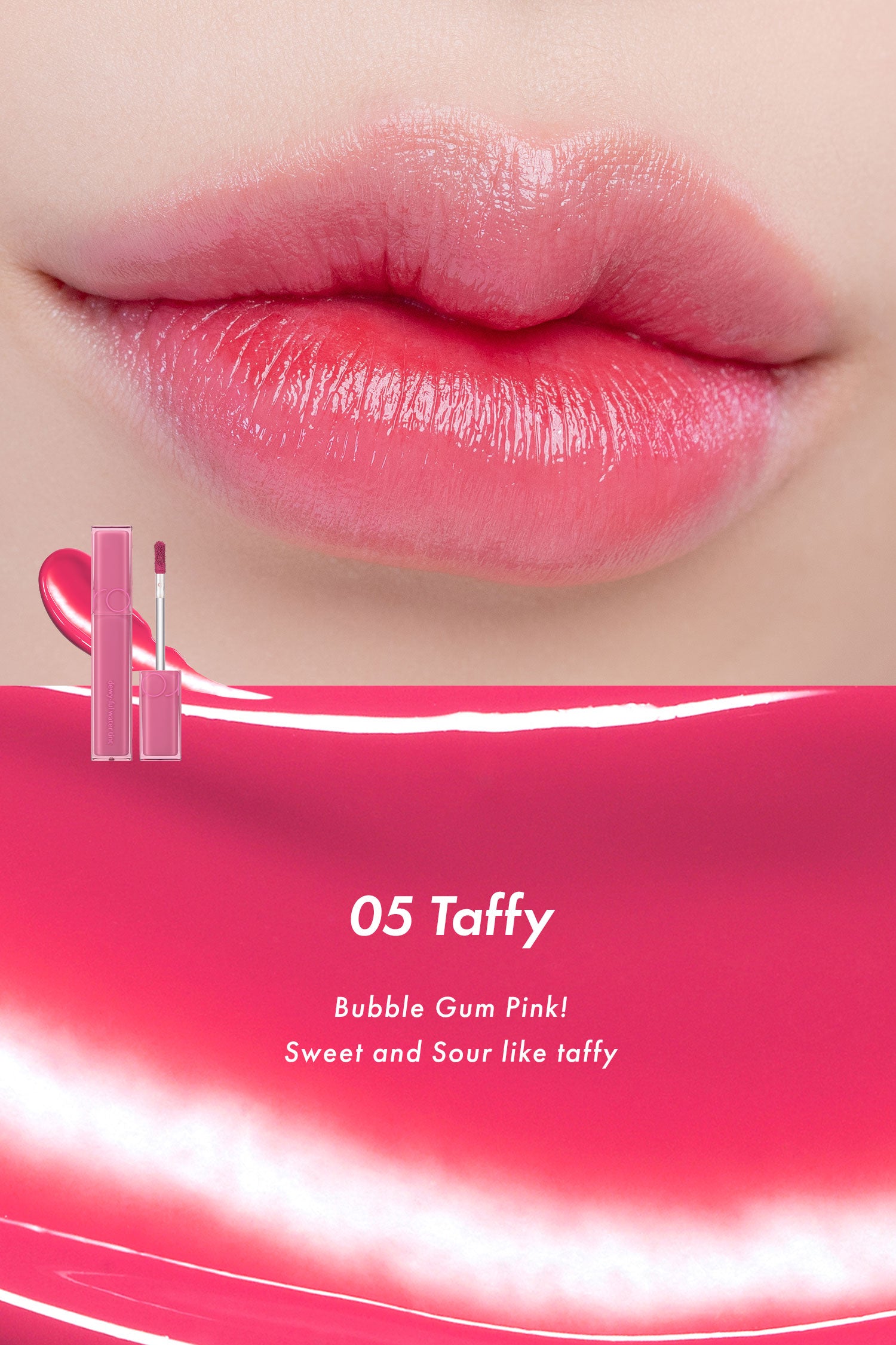 rom&nd, romand, dewyful water tint, glossy, volume glow tint, lip plumping, lip gloss, plumping gloss, shine lip gloss, lip stain, liquid lipstick, lip tint, korean makeup lipstick, daily lipstick