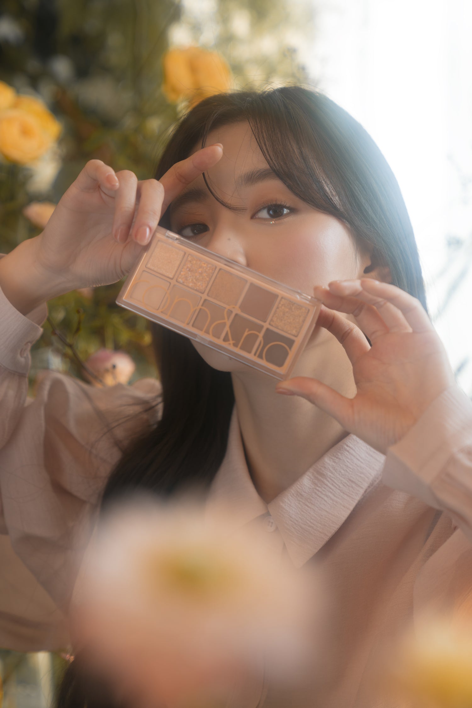 rom&nd, romand, eye palette, better than palette, korean eye palette, eyeshadow palette, matte shimmer glitter pigmentation, 10 colors eyeshadow palette, makeup pallet, colorful eye shadow, pampas garden, mahogany garden, rosebud garden, dusty fog garden, shade & shadow garden, peony nude garden