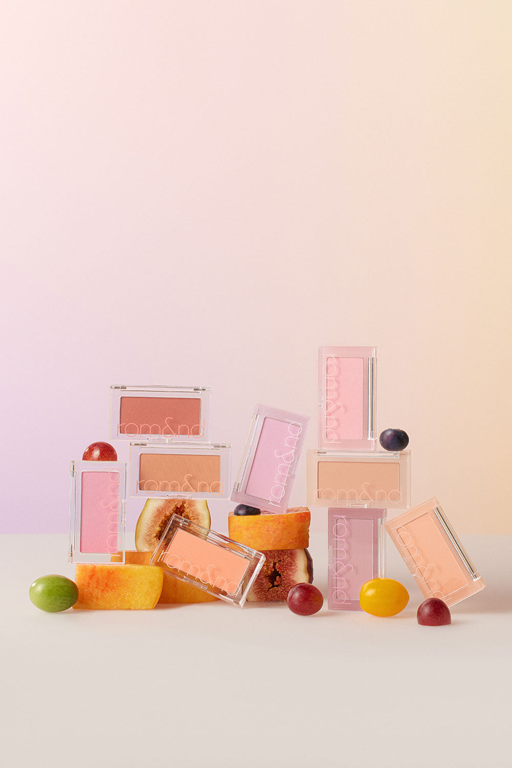 rom&nd, romand, better than cheek, blusher, romand blusher, romand powder, nutty nude, vine nude, odi milk, strawberry milk, apricot milk, peach chip, blueberry chip, fig chip, pear chip